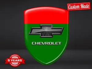 Chevrolet Autoembleme Hochwertig Anpassbar Design